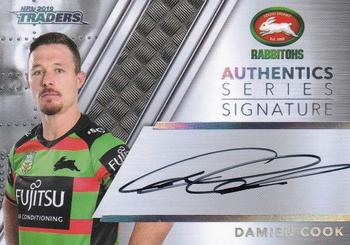 2019 TLA Traders - Authentics Series Signature #AS12 Damien Cook Front